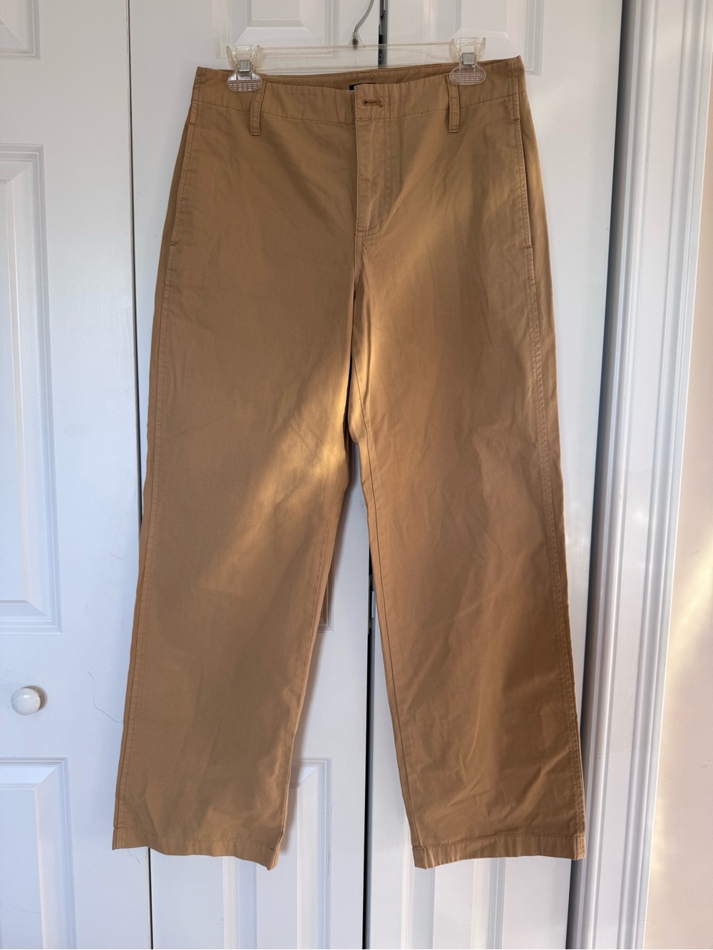 J. Crew Men's Khaki Straight-Leg Chinos